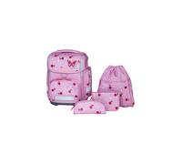 SCHNEIDERS Set de mochilas escolares Ergolite 9 piezas Cherry Pop