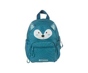 Schneiders Vienna 49460-064 - Mochila Infantil Mini Wolf, Aprox. 18,5 x 27 11 cm, para niños con 6 litros de Volumen, 2 Compartimentos y Bolsillos Laterales