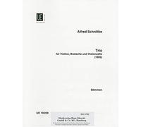 SCHNITTKE A. - Trio para Violin, Viola y Violoncello (Partes)