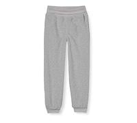 Schnizler Baby Bloomers Fleece with Knitted Waistband Pantalones de Deporte Unisex bebé, Grey 37, 104 cm