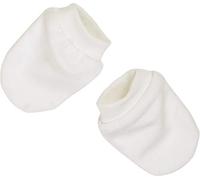 Schnizler Manoplas para rascar Guantes, Blanco (Weiß 1), Talla única Unisex niños