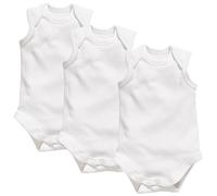 Schnizler Ohne Arm, 3er Pack Uni, Oeko-Tex Standard 100 Body Shaping, Blanco (Weiß 1), 62 (Talla del Fabricante: 62/68) Unisex niños