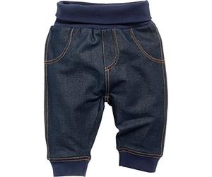 Schnizler Playshoes Baby Sweat-Hose Jeans-Optik Pantalones de Deporte, Blue 7, 50 cm Unisex niños