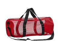 Schnorchelausrüstungstasche, Mesh-Reisetasche - Zylindrische -Reisetasche Im Mesh-Design Mit Verstellbarem Riemen - Sporttasche Mit Großem Fassungsvermögen, Multifunktionale Schnorchelausrüstung