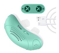 SchnorchStopper - Dispositivo compacto antiinserción de 1,54 pulgadas para un sueño silencioso | Ayuda para dormir eléctrica de respiración portátil para respiración y respiración libre