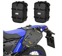 SCHNORR BagHub IBEX para Yamaha Ténéré 700 con 2x BumberBag 18L Negro