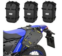 IBEX BagHub Compatible Yamaha Ténéré 700 3x BumberBag 6L Base De Carga Negro