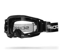 SCHNORR MX Neo Motocross Goggles Clear Lens Anti-vaho Tear-Off + vidrio intercambiable verde
