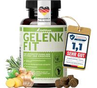 Schnüffelfreunde Gelenk Fit I para Articulaciones del Perro - Complemento Alimenticio para Perros para Ayudar a Las Articulaciones y los Huesos - con MSM, Garra del Diablo, Cúrcuma