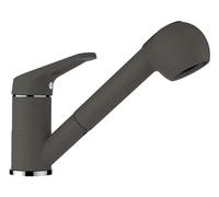 Schock 525122GAS COSMO - Grifo de cocina de asfalto (alta presión, con alcachofa extensible), color gris