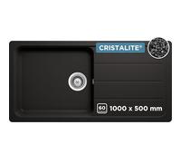 Schock Forma Casa D de 100l - Fregadero de color nero, fomd 100lagne