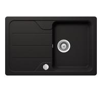 Schock FOMD100SAGNE Fregadero de cocina Formhaus D-100S con revestimiento Nero, 1000.0 x 500.0 x 181.0 mm