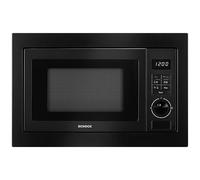 SCHOCK | Horno microondas empotrable SMI253BK, digital, 5 funciones, 6 niveles de potencia, potencia 900 W, grill 1000 W, función descongelación, rejilla para gratinar, cavidad de horno extra grande