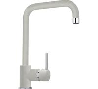 SCHOCK | Mezclador Aquatop monomando con caña en U, color New Alumina, h304,5