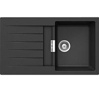 Schock PRID100AGNE - Fregadero de cocina, color: Negro