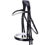 Schockemöhle Sports Brida "Brindisi", Black/White/Silver - Cob Schockemöhle Sports