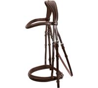 Schockemöhle Sports Cabezada "Montreal Select", Espresso/Cream/Silver - Full Schockemöhle Sports