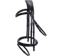 Schockemöhle Sports Cabezada "Monza", Black/Silver - Full Schockemöhle Sports