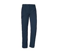 Schöffel Ascona Warm L-Pantalones Cortos, Mujer, Azul Marino, 22