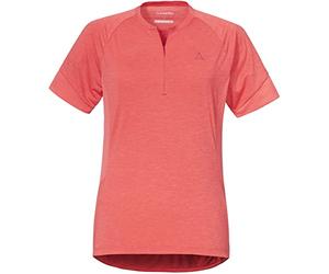 Schöffel Auvernia L - Camiseta de Ciclismo para Mujer, antiolor, de Secado rápido, con Bolsillos