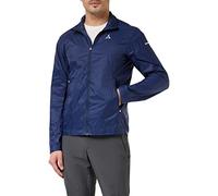 Schöffel Bygstad M Chaqueta de Senderismo a Prueba de Viento, Cortavientos con Fibras de grafeno refrescante, Azul Oscuro, 48 para Hombre