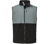 Schöffel Chaleco de forro polar Vt Style Ash Men para hombre, de secado rápido, micro forro polar, para exteriores con varios bolsillos