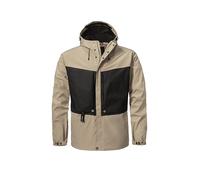 SCHÖFFEL Chaqueta de senderismo para hombre Style Maghera 2L con capucha beige | 50