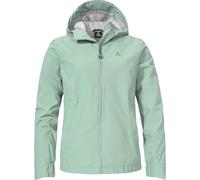 Schöffel Chaqueta para mujer estilo Bohorok WMS, impermeable, transpirable, chaqueta de exterior elegante con capucha y dobladillo
