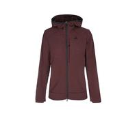 SCHÖFFEL Chaqueta polar de mujer estilo Enixa con capucha rojo oscuro | 40
