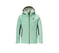 SCHÖFFEL Chaqueta softshell de touring para mujer Milagle con capucha menta | 38