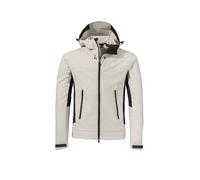SCHÖFFEL Chaqueta softshell para hombre Style Blaueis Hoodie blanco | 48