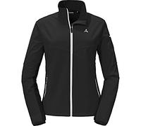 Schöffel Chaqueta Softshell Rinnen L 411, Mujer, Negro, 38