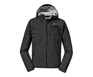 Schöffel Chaqueta Tegelberg M de 2,5 l para hombre, impermeable, cortavientos, chaqueta de entretiempo transpirable con interior antiolores