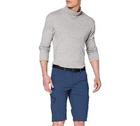 Schöffel Cortos Silvaplana2 Senderismo versátiles con cinturón Separado, Pantalones de Exterior con prácticos Bolsillos, Hombre, Azul Oscuro, 50