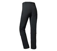 Schöffel Engadin1 Pantalones Mujer, para Senderismo, Resistentes al Agua, con Corte Deportivo, 9990 Black, 42