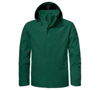 Schöffel Gmund M - Chaqueta impermeable para hombre, cortavientos, transpirable, chaqueta de senderismo con capucha plegable