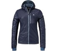Schöffel Ins Hybrid Black Raven L Chaqueta, Mujer, Azul Marino, 36