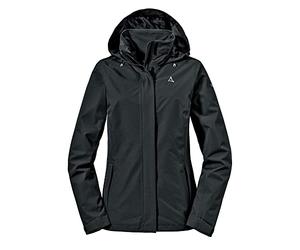Schöffel Jacket Gmund L Chaqueta, Mujer, Negro, 40