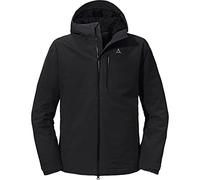 Schöffel Jacket Hombre Torspitze M, Resistente al Viento, Acolchada, Invierno para Senderismo, Transpirable, de Secado rápido, Chaqueta para Exteriores con T8-Tech Stretch, Negro, 54