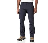Schöffel Koper1 Flexibles para Hombre con función Zip-Off, de Secado rápido y refrescante Pantalones de Senderismo de 4 direcciones elásticos, Negro, 50