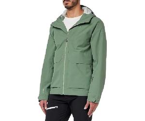 Schöffel Lausana M Chaqueta de Lluvia, Verde petróleo, 52 para Hombre