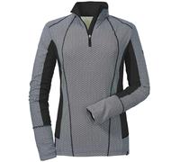 Schöffel Lech2 Manga larga damas, negro-gris, tamaño 36 para Mujer