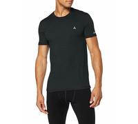 Schöffel Merino Sport Shirt 1/2 Arm M Regula la Temperatura, Camiseta Interior Funcional Transpirable en Calidad de Lana, Hombre, Antracita, Medium