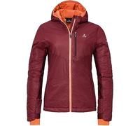 Schöffel Mujer Ins Hybrid Black Raven L, Borgoña Oscuro, 42