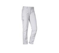 SCHÖFFEL Pantalones de senderismo Ascona para mujer gris claro | 38 (kurz)