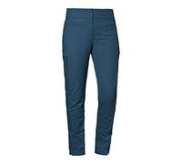 Schöffel Pantalones de Verano Ligeros para Mujer, Resistentes al Agua, con Alta Libertad de Movimiento, Ajustados, Pantalones de Senderismo Tight Teisenberg L