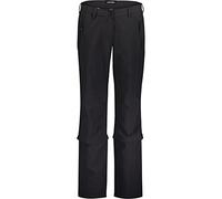 Schöffel Pantalones Engadin Zip Off, Mujeres, Negro, 34