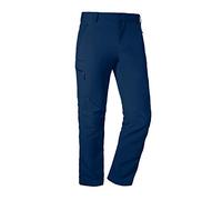 Schöffel Pantalones Folkstone, Pantalones de senderismo ligeros con material elástico para Hombre, Azul Oscuro, 50