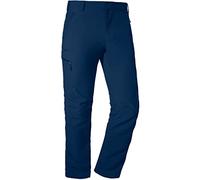 Schöffel Pantalones Folkstone, Pantalones de senderismo ligeros con material elástico para Hombre, Azul Oscuro, 52
