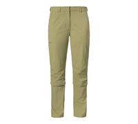 Schöffel Pants Engadin1 Zip Off Pantalón con Cremallera, Oliva sólida, 44 Mujeres